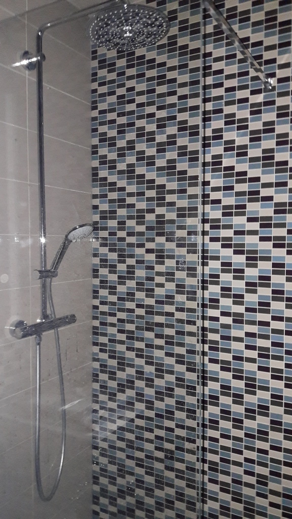 douche / shower in the bathroom