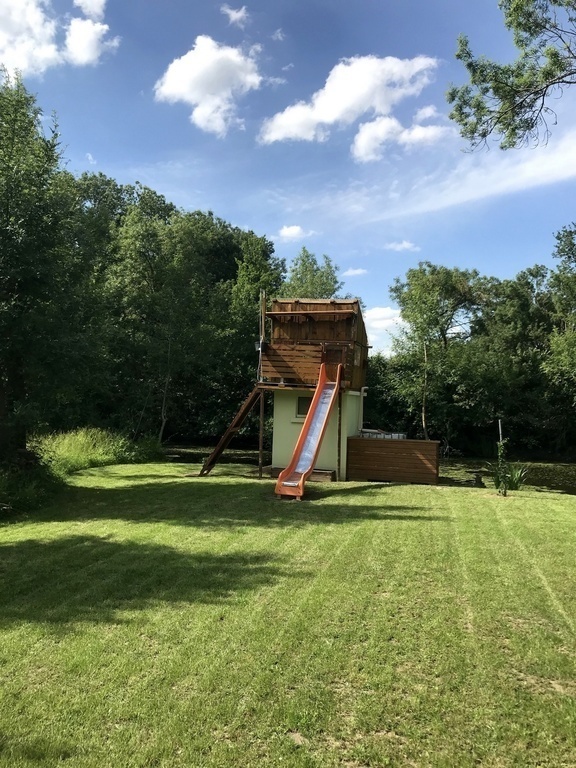 children's shack in our 2nd garden