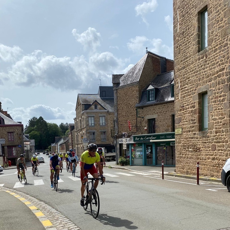 Cyclists are a common sight