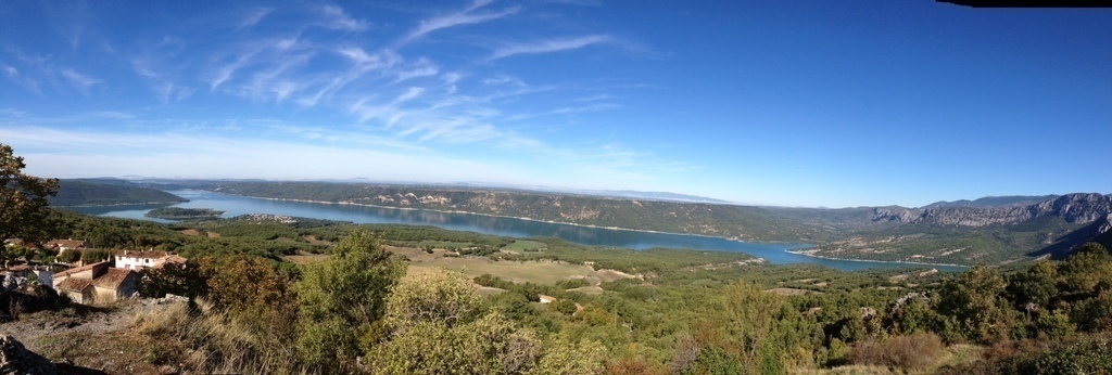 Lake Sainte Croix near "gorges du Verdon"