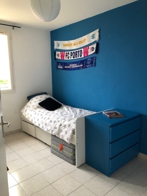 Single bed in our boy's bedroom