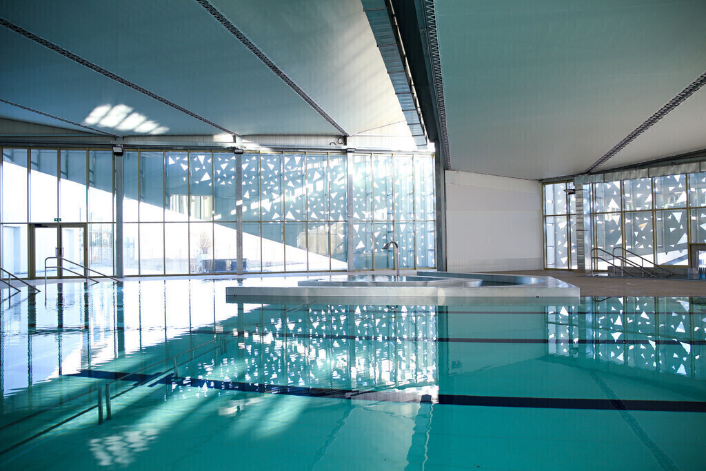 Public swimming pool + outdoor