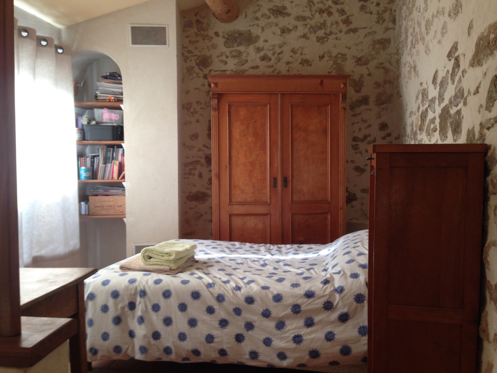 Chambre des parents avec terrasse tropèziéne