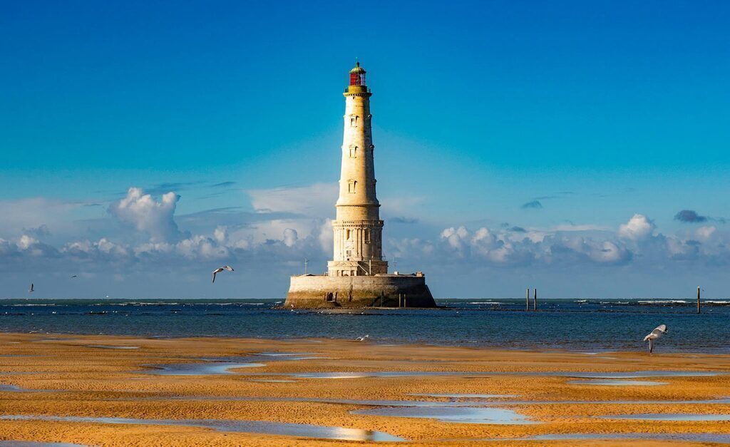 Cordouan, the only French lighthouse still inhabited, listed as a UNESCO WHS