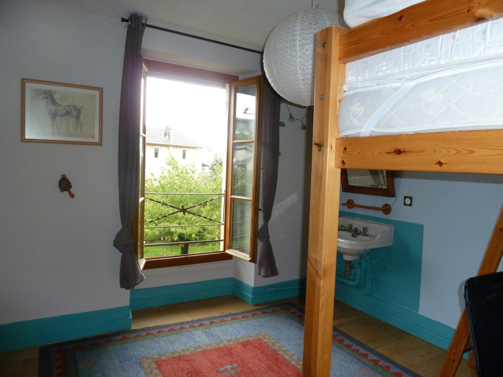 chambre avec lit superposé 2ème étage