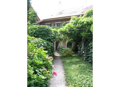 Jardin devant et entrée