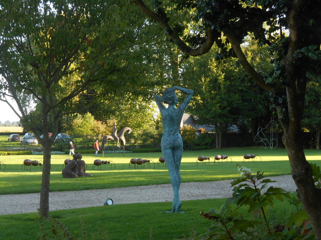 The sculpture garden of Bois-Guilbert
