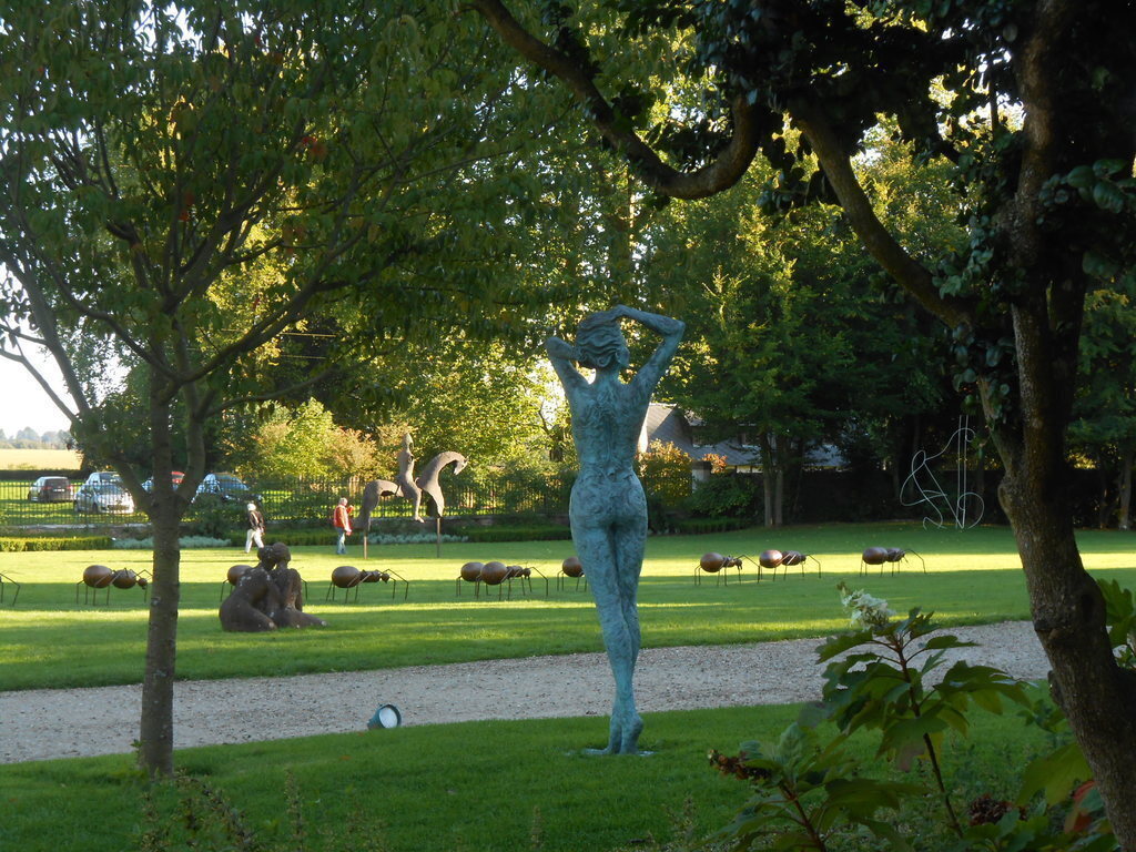 The sculpture garden of Bois-Guilbert