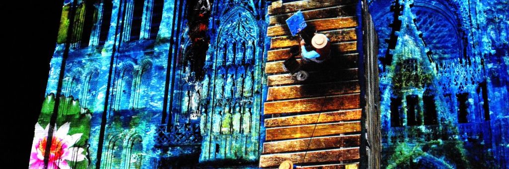 The Cathedral "in light"