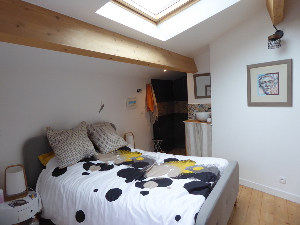 master bedroom with shower