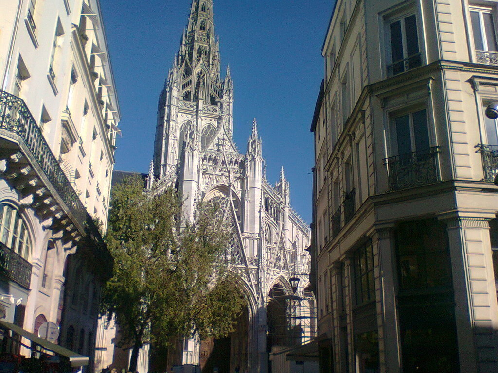 The church "flamboyant Gothic" Saint-Maclou of Rouen