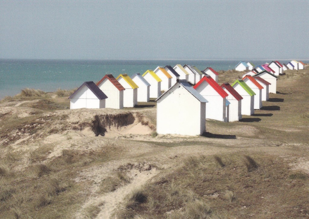 Les cabanes de Gouville à 7 kms de la maison (photo S. Vayer)