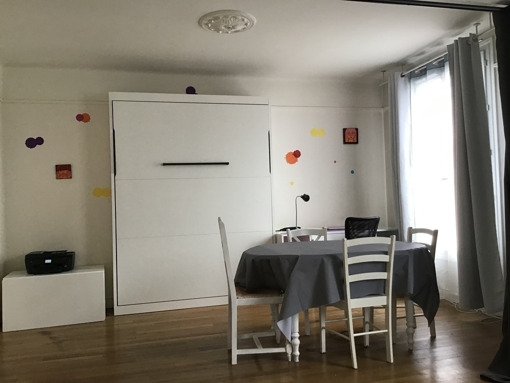 The living room : day