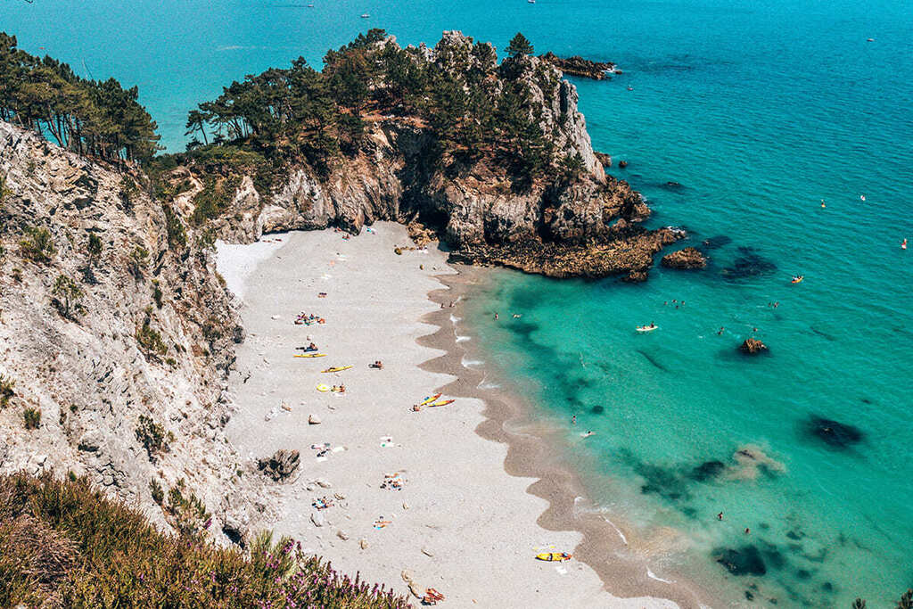 Lots of beach around like Crozon