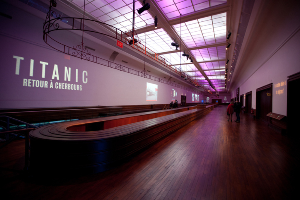 Cité de la mer in Cherbourg - the part of the museum dedicated to Titanic - 1h30 by car