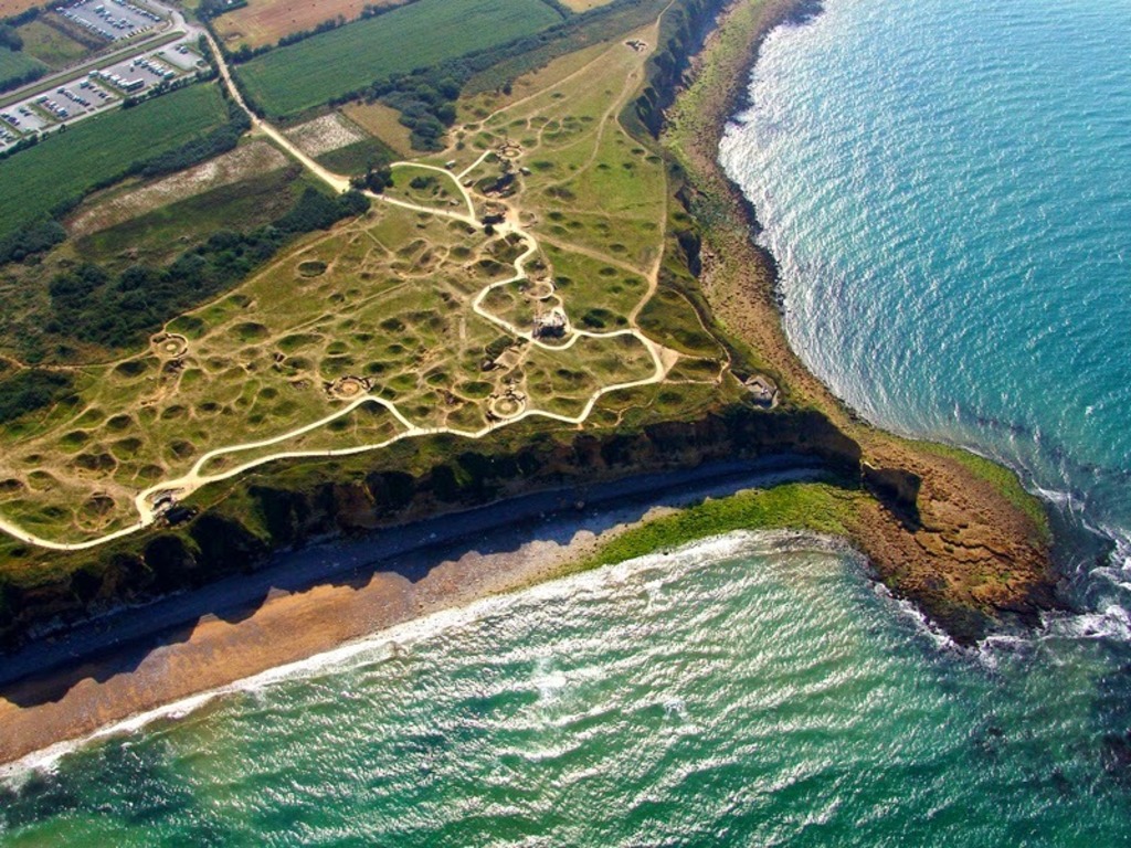 Pointe du Hoc - Utah Beach - 55 minutes by car