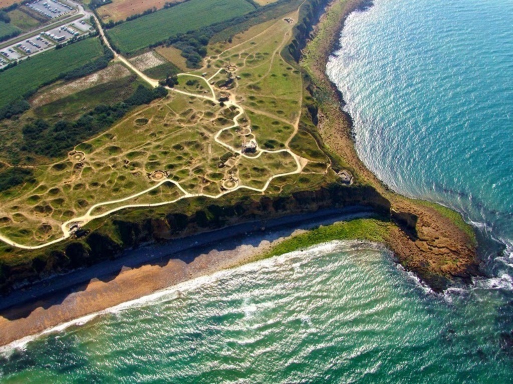Pointe du Hoc - Utah Beach - 55 minutes by car