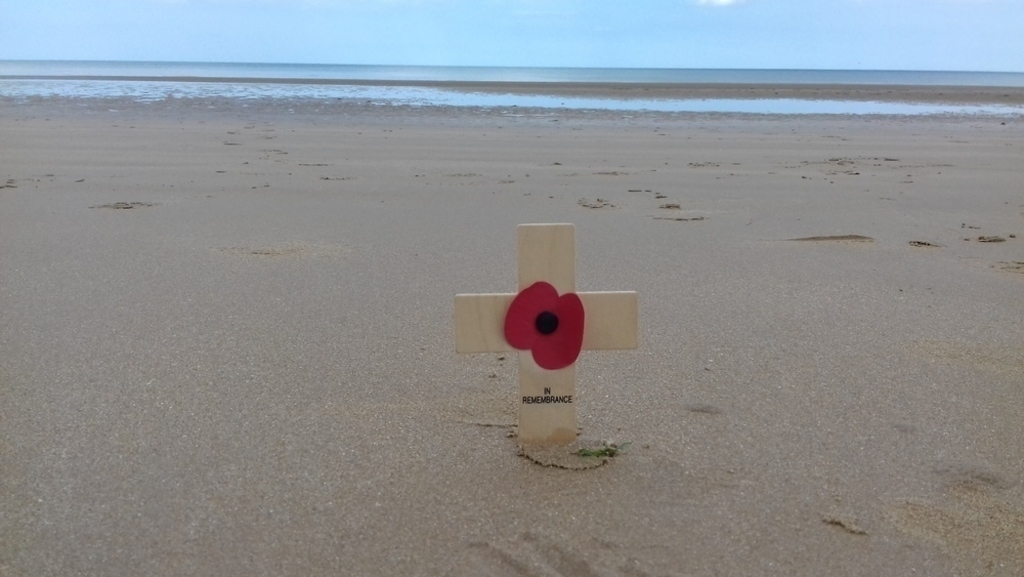 Omaha beach in Vierville sur Mer - 40 minutes by car