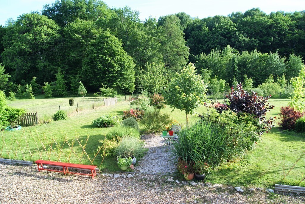 Le jardin coté sud