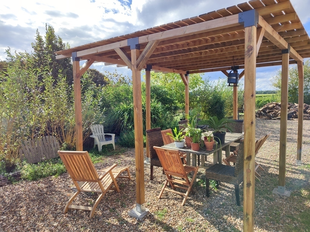 La pergola pour avoir de l'ombre 