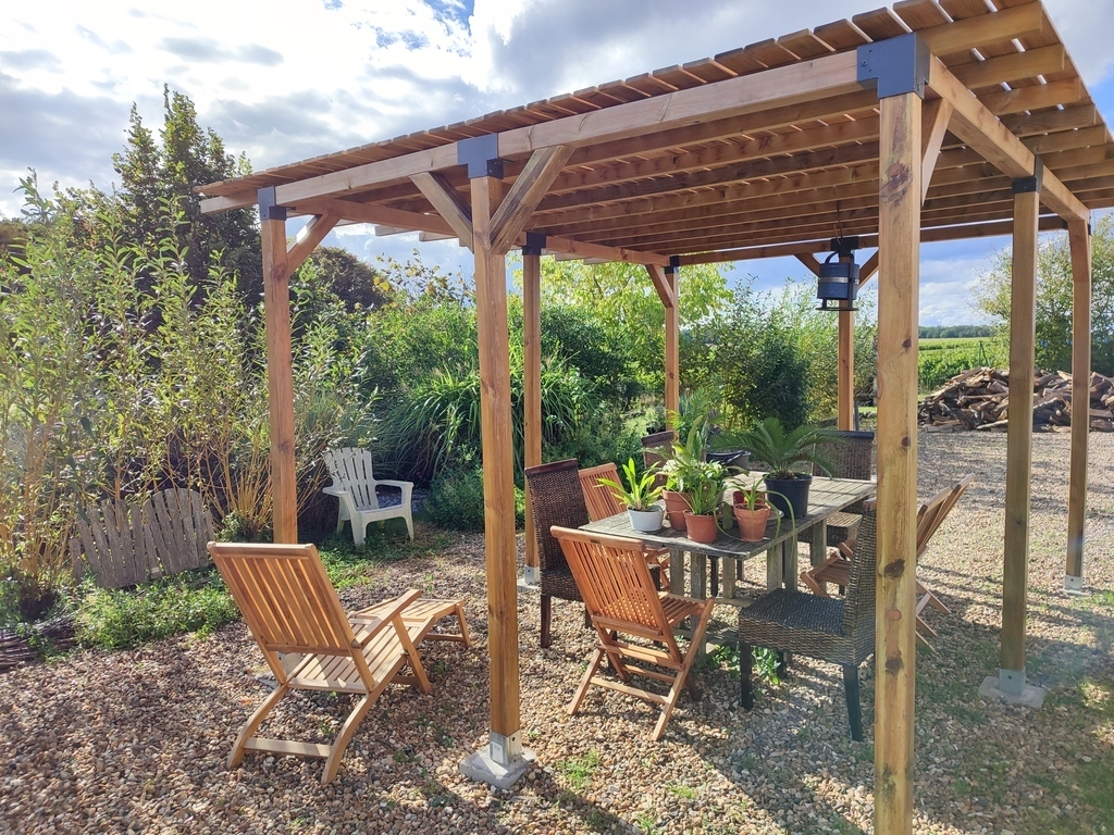 La pergola pour avoir de l'ombre 
