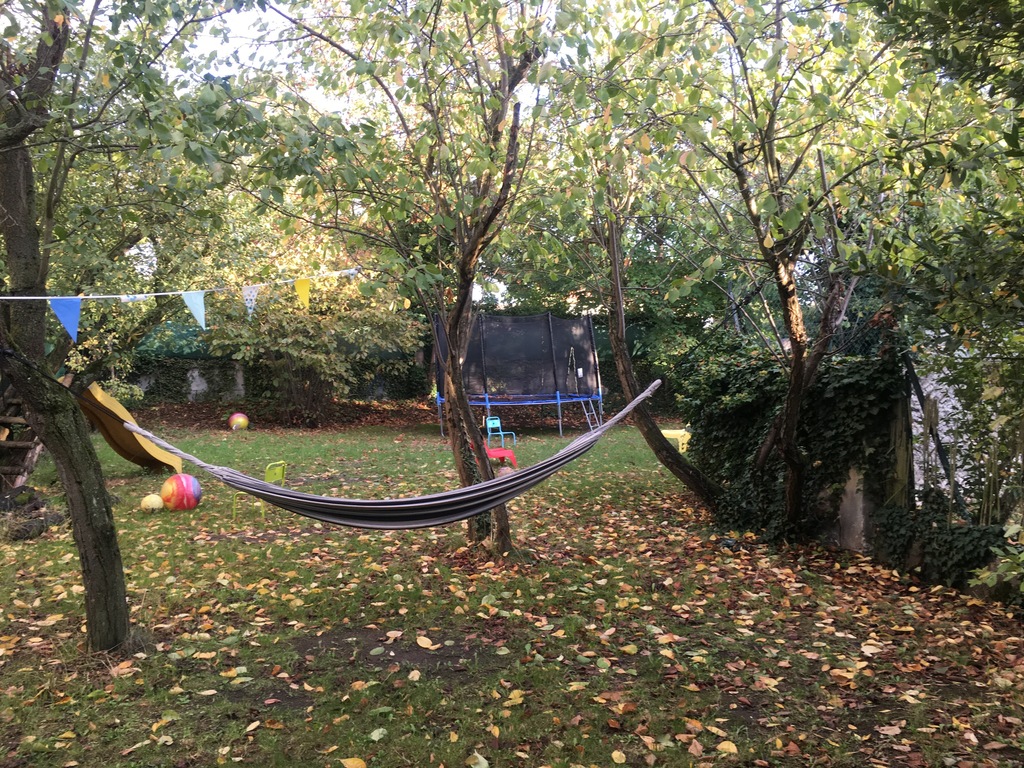 Notre jardin à l'automne