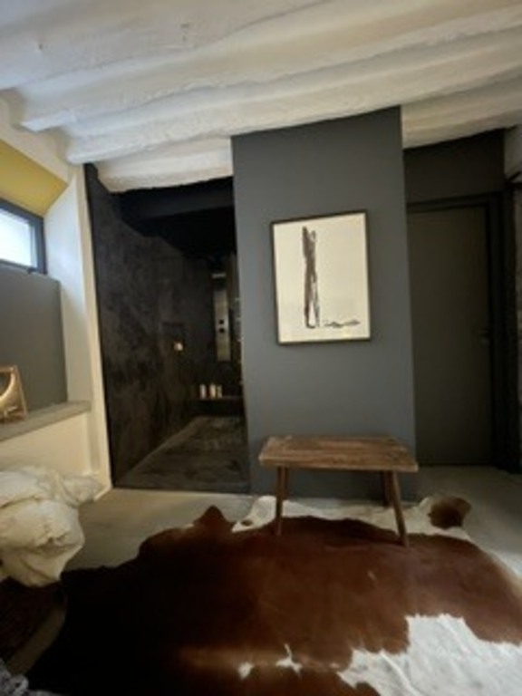 chambre parents avec salle de bain ouverte