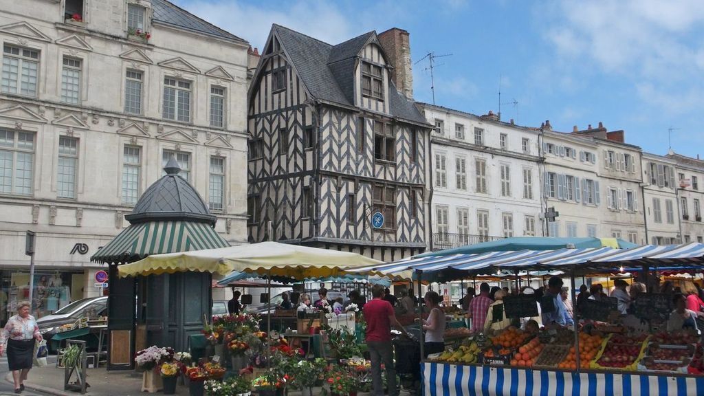 Le marché de La Rochelle
