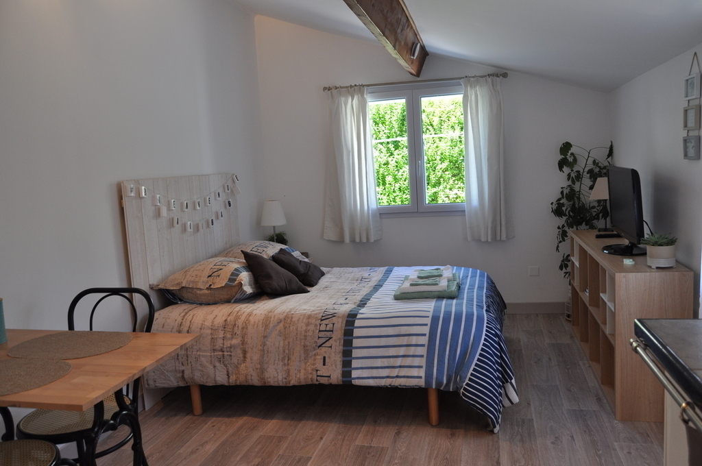 Le studio indépendant mais faisant partie de la maison