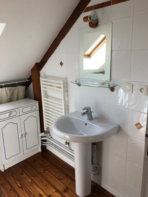 The guests’ bathroom with a shower 3rd floor 