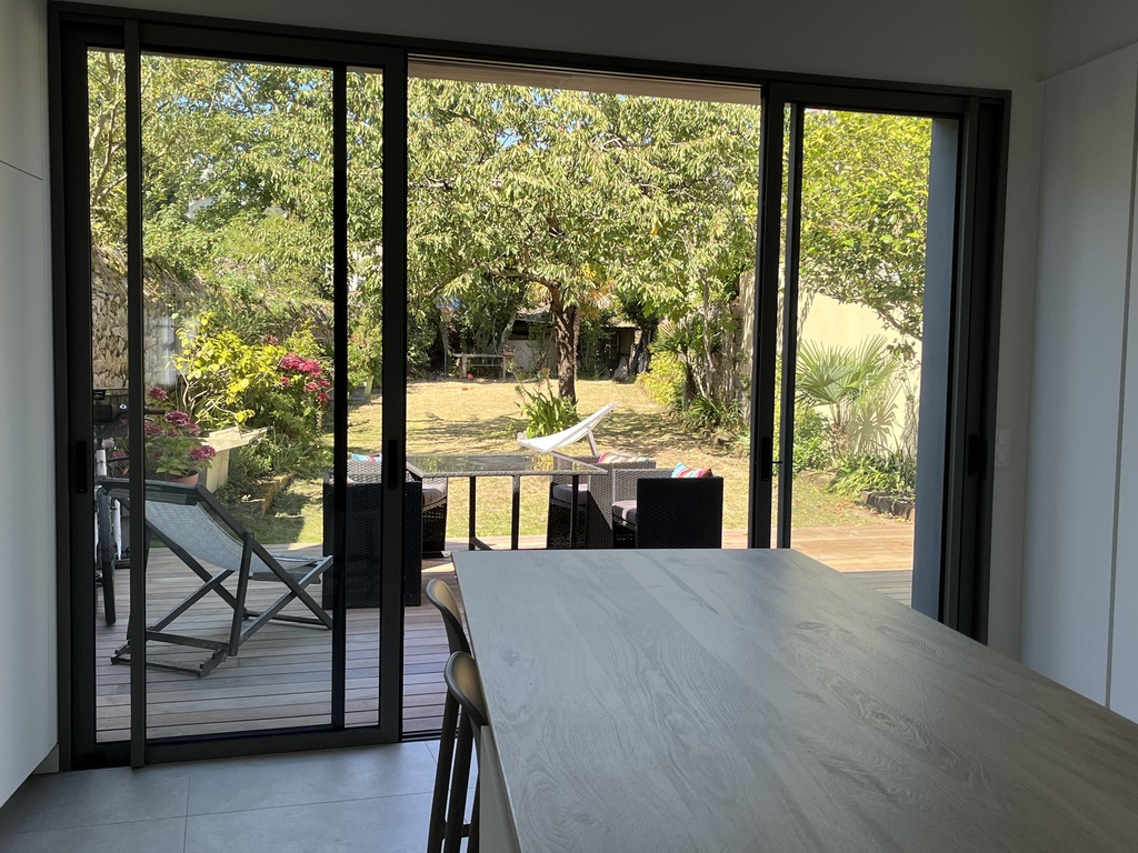 Kitchen and terrace