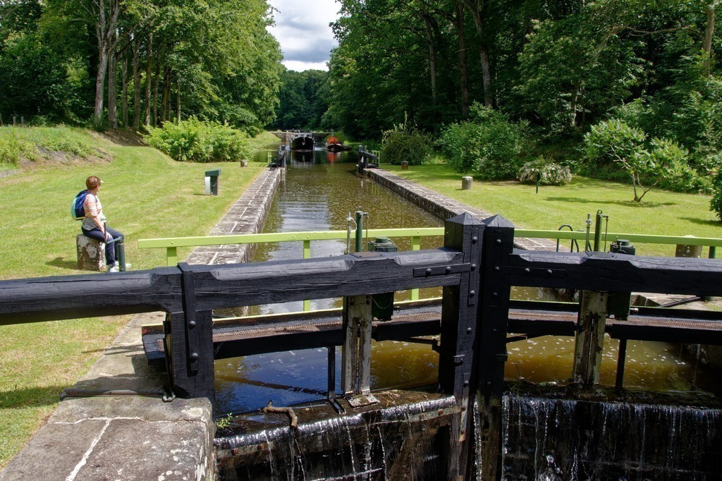 Une des 11 Ecluses à Hédé 