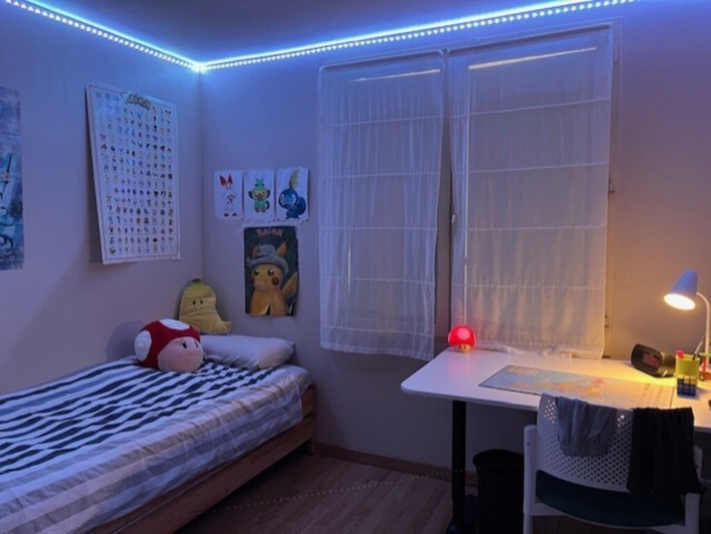 The second child's room