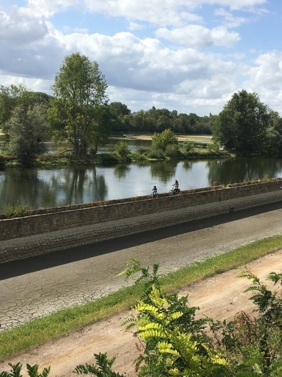 Les bords de Loire à bicyclette