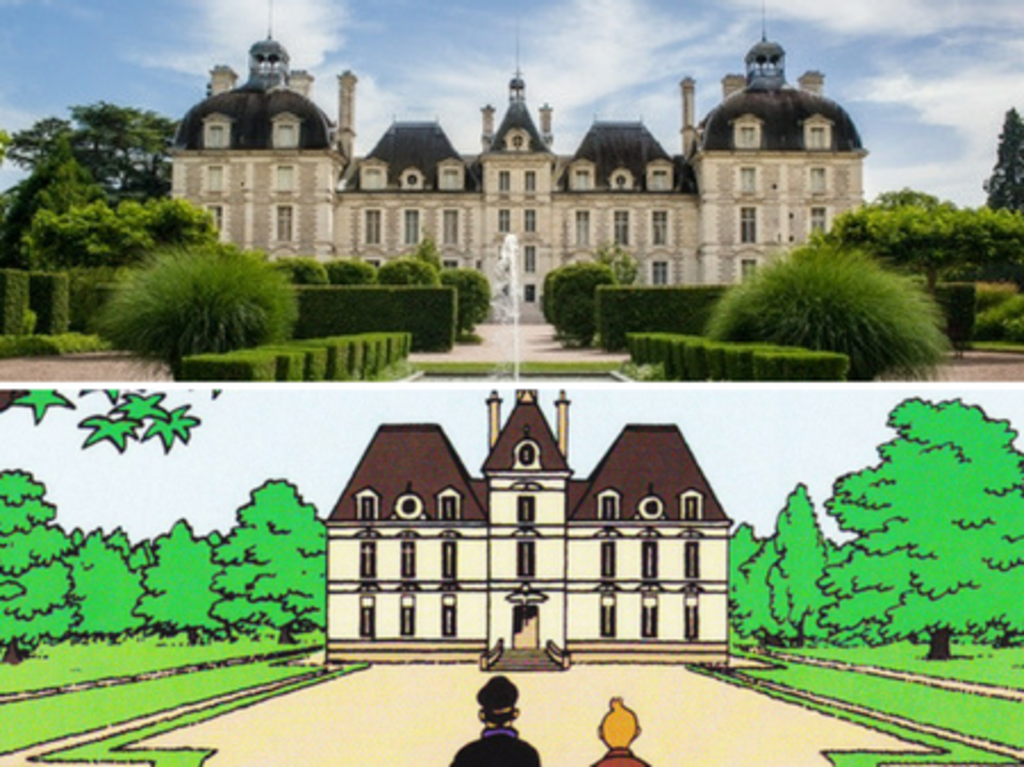 Cheverny castle, 15 mn away.