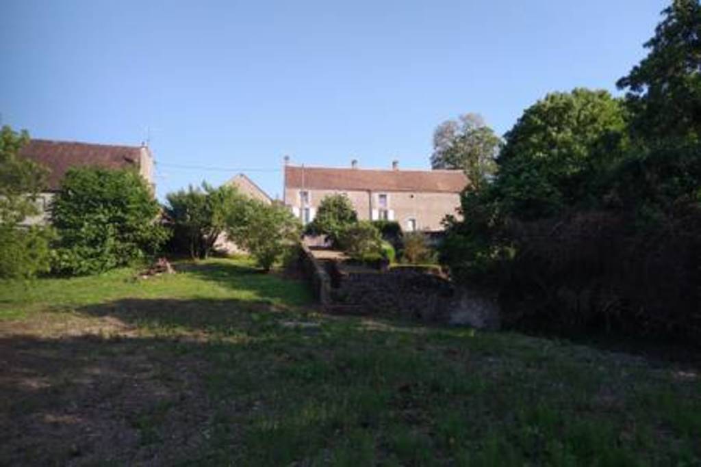 view of the house from the garden