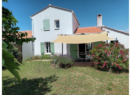 View of the house from the garden