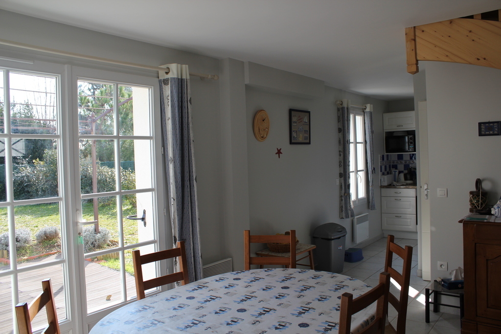 Dinning room and kitchen