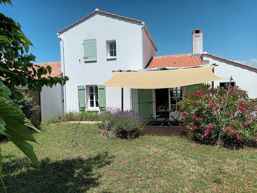 View of the house from the garden