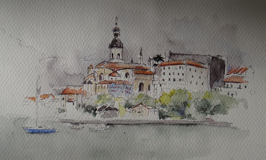 Fontarabia an historical city in spanish side