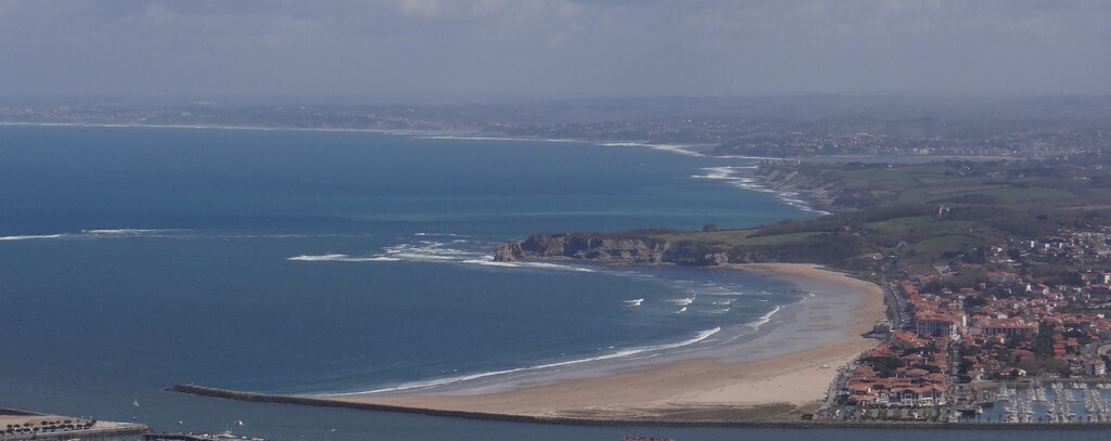 Hendaye main beach
