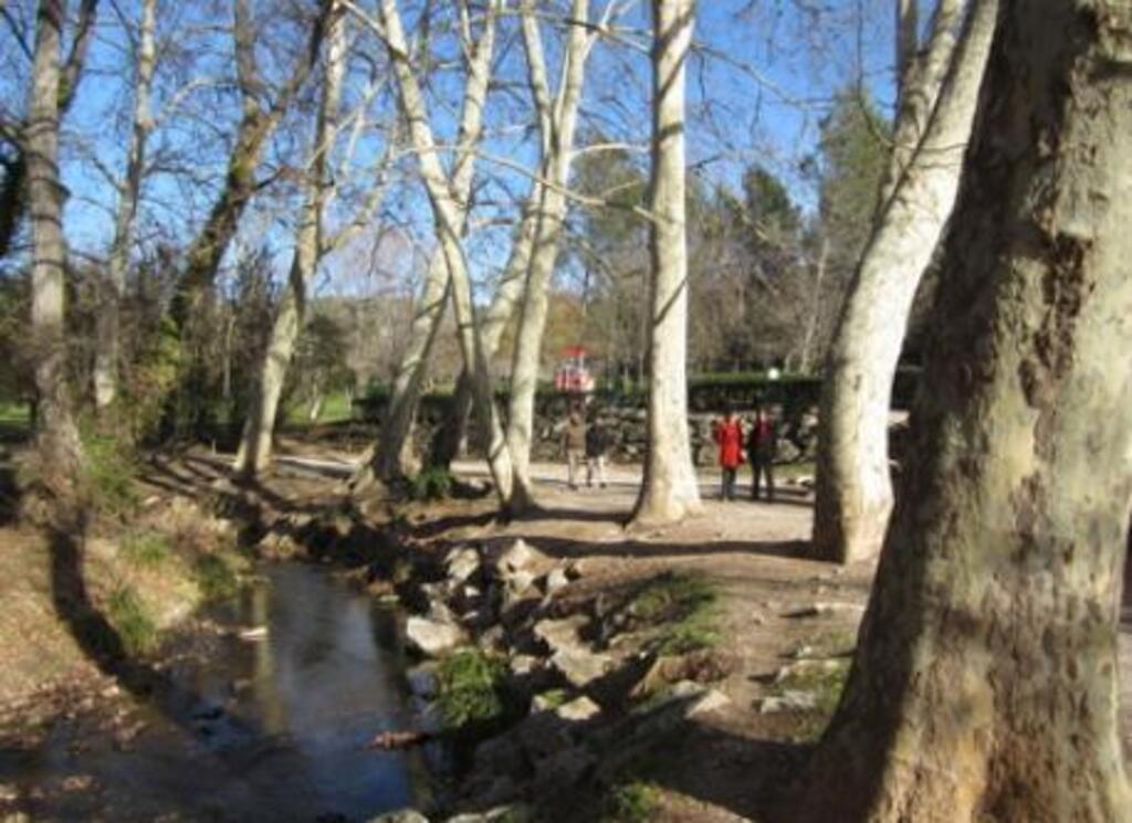 Public area in front of the residence