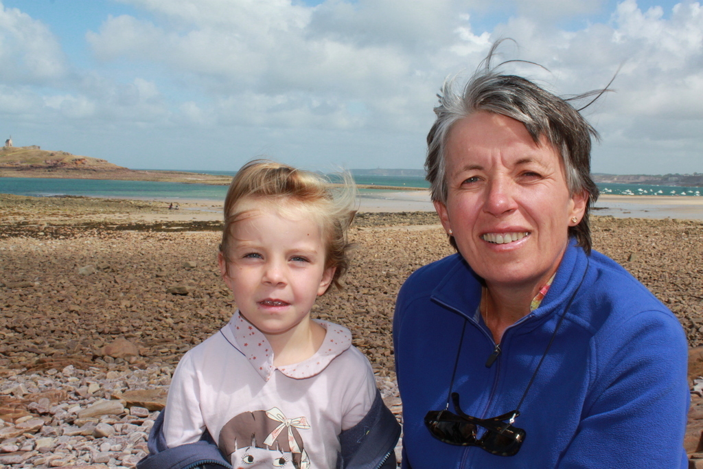 Family  nearby Erquy beaches several years ago