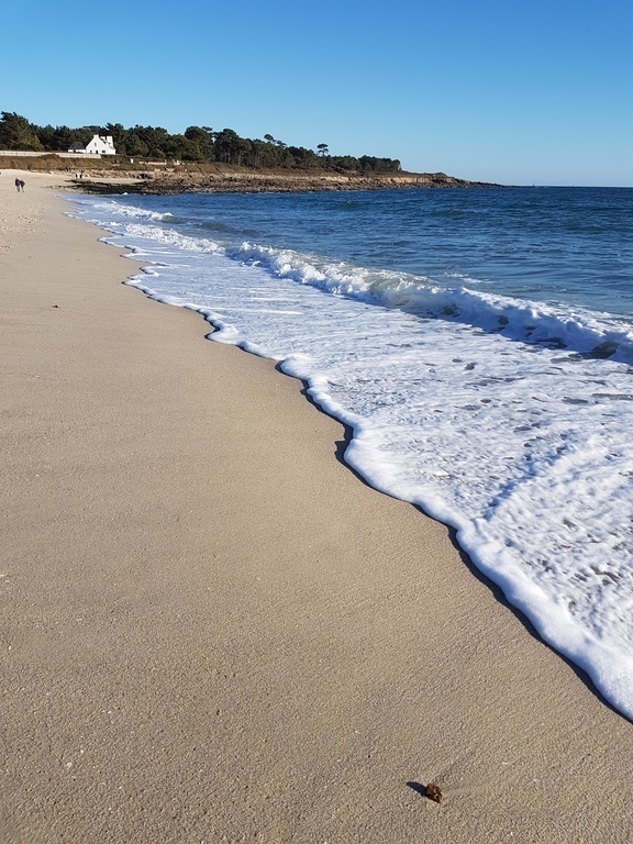 La côte à 15 km de Quimper