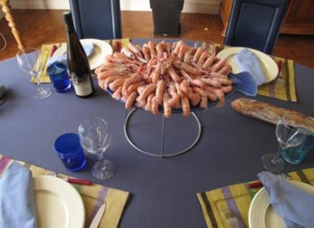 délicieux fruits de mer que vous trouverez dans les environs au cours de vos balades ..