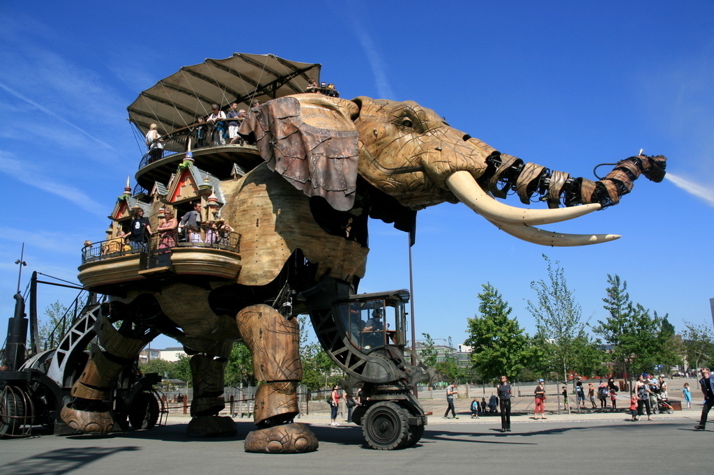 L'éléphant de l'île de Nantes