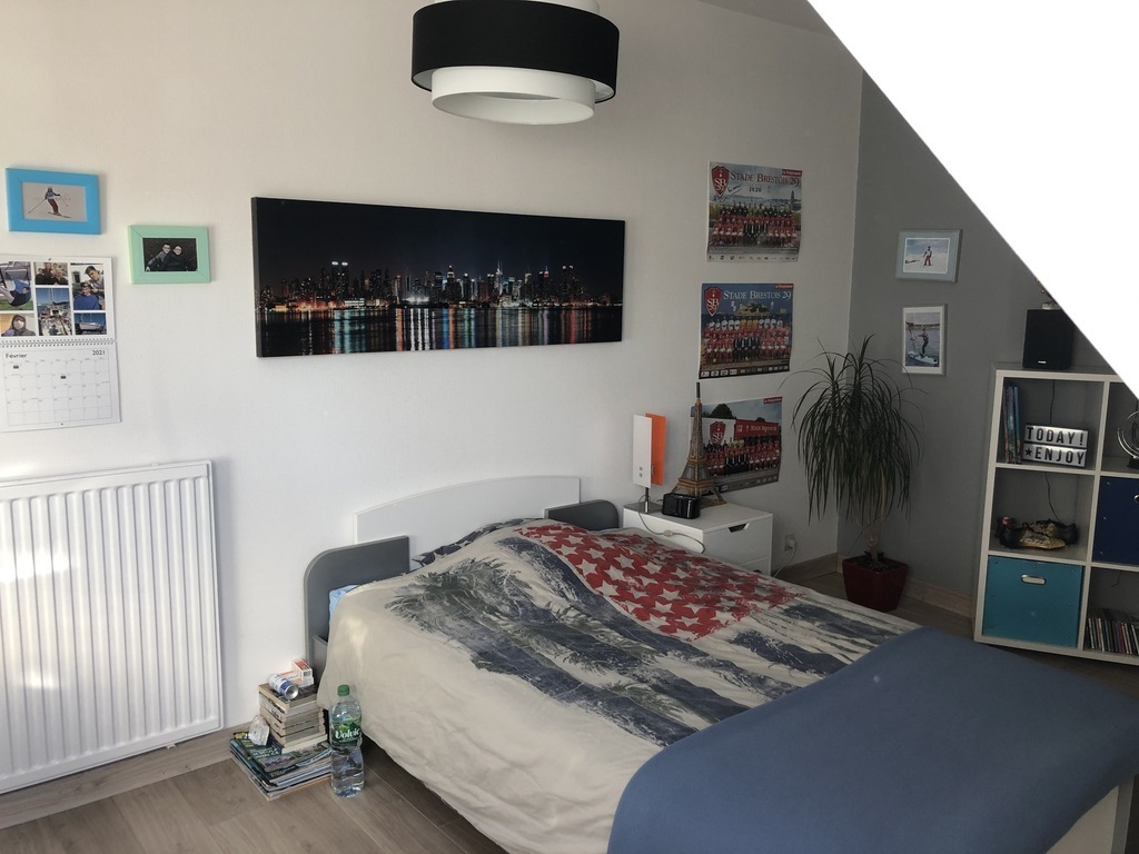 chambre de Mathis avec lit 120 cm