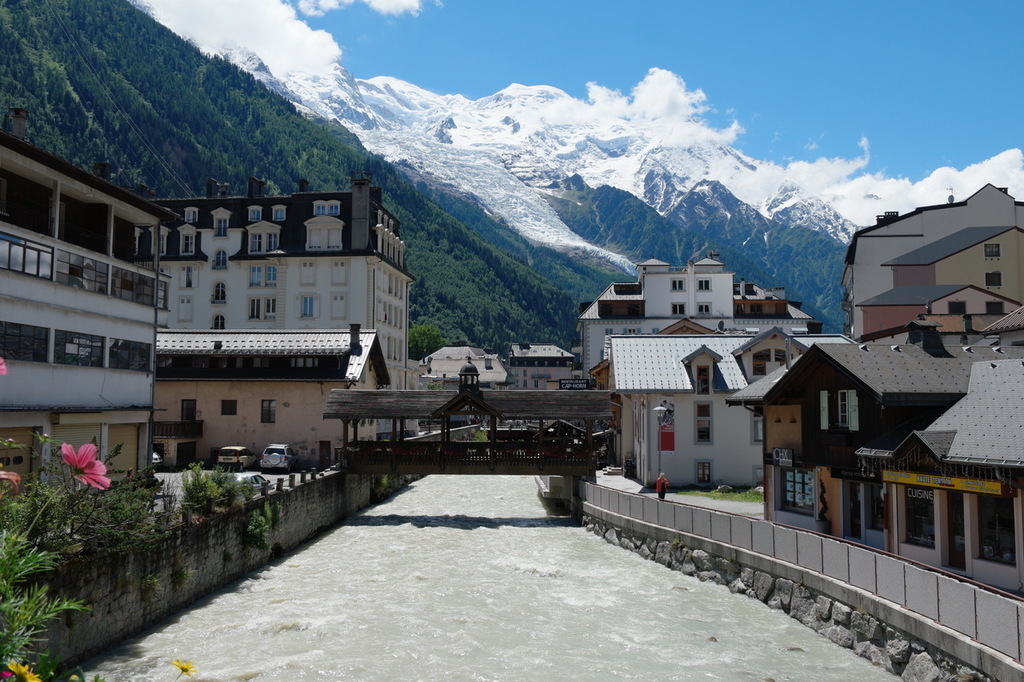 Chamonix center