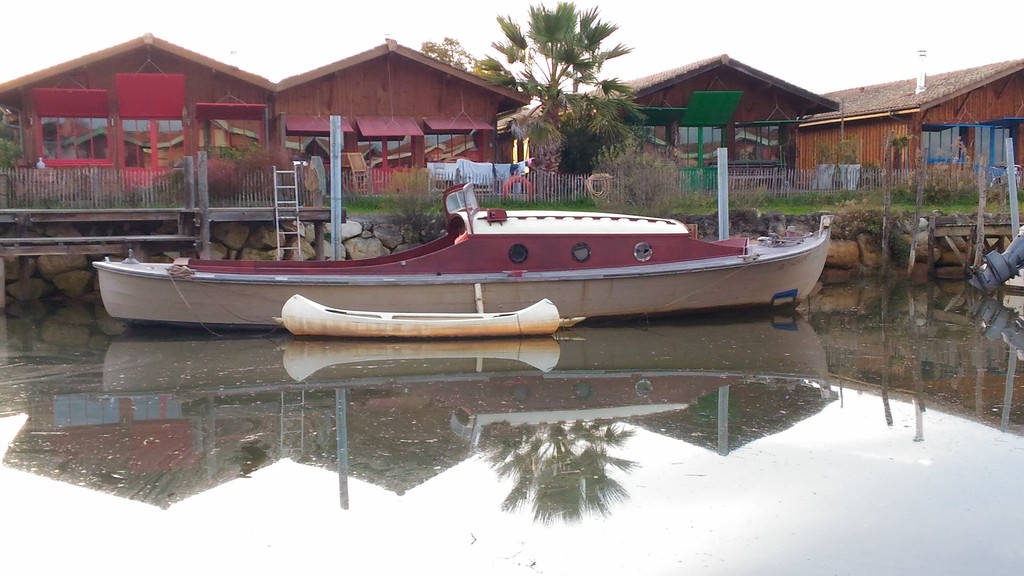 une "pinasse" bateau traditionnel