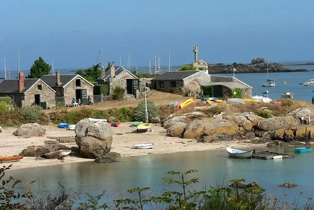 Chausey main island (30 min by boat from Granville)